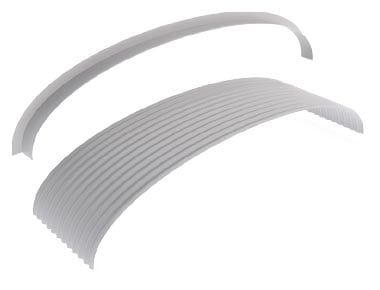 Flashings Roof Flashing Curved Curved Apron Arch