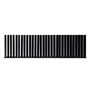 feature fencing black straight
