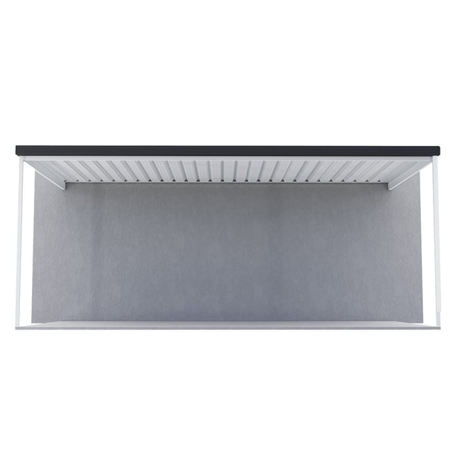 Sanctuary® Patio Kit N1/N2 T1A 3 x 5.95m Thredbo White / Gun Metal Grey