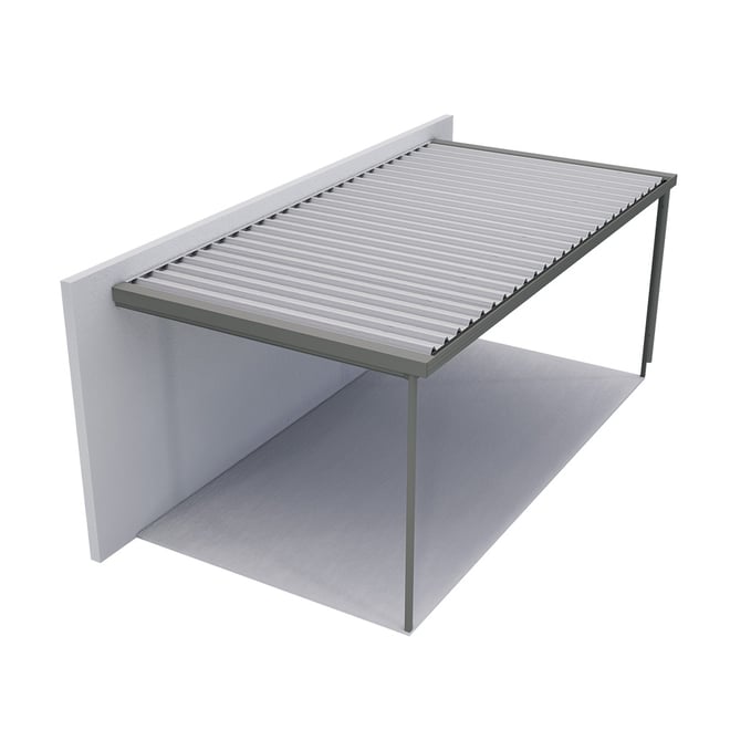 Sanctuary® Patio Kit N1/N2 T1A 3 x 5.95m Slate Grey / Off White