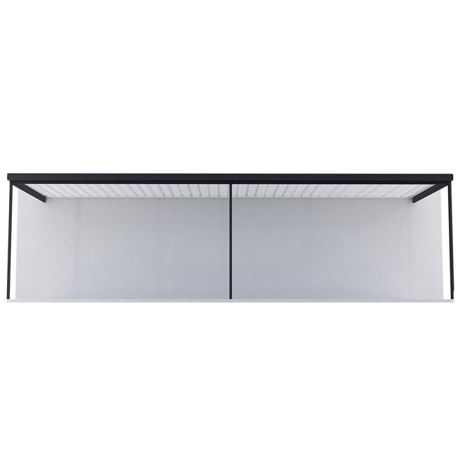 Sanctuary® Patio Kit N1/N2 T1A 3 x 9m Gun Metal Grey / Off White