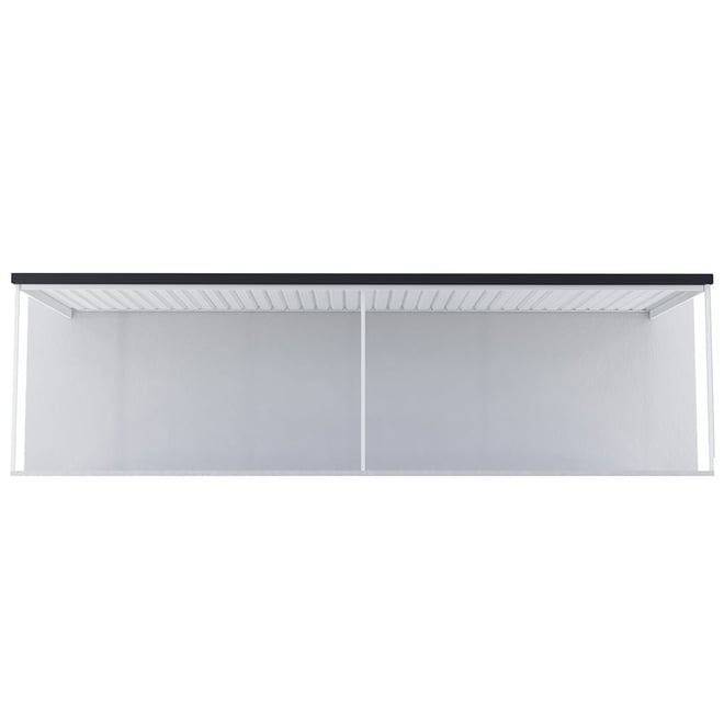 Sanctuary® Patio Kit N1/N2 T1A 3 x 9m Thredbo White / Gun Metal Grey