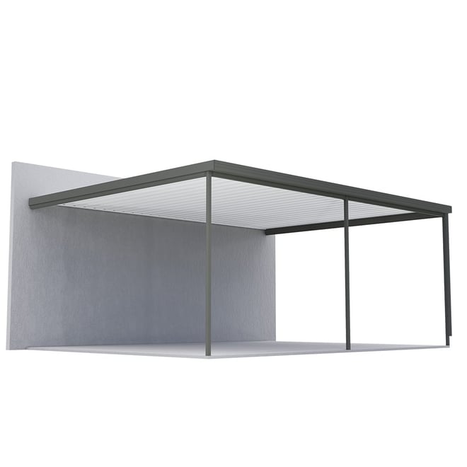 Sanctuary® Patio Kit N2 T1A 4.5 x 5.95m Slate Grey / Off White
