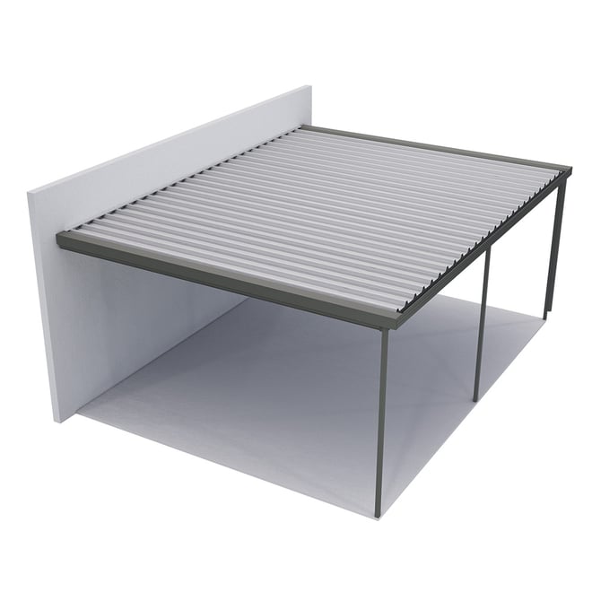 Sanctuary® Patio Kit N2 T1A 4.5 x 5.95m Slate Grey / Off White