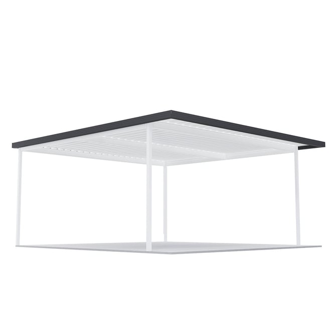 Sanctuary® Patio Kit N1/N2 T3F 5.3 x 5.5m Thredbo White / Gun Metal Grey