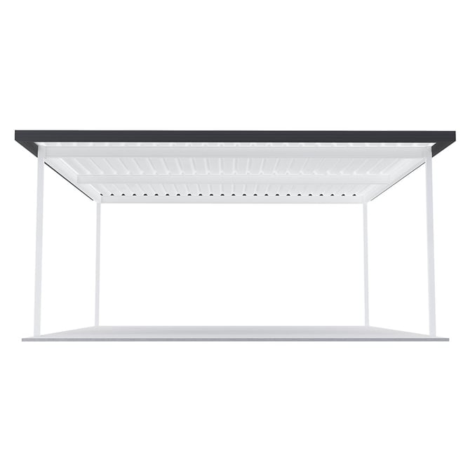 Sanctuary® Patio Kit N1/N2 T3F 5.3 x 5.5m Thredbo White / Gun Metal Grey