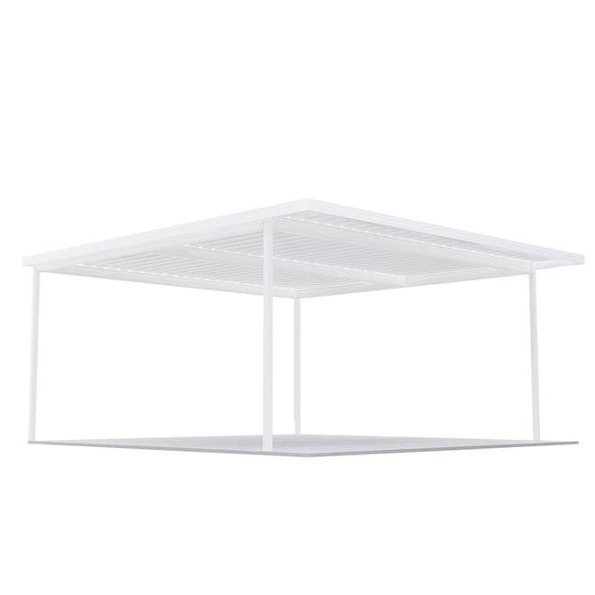 Sanctuary® Patio Kit N1/N2 T3F 5.3 x 5.5m Thredbo White / Snowdrift