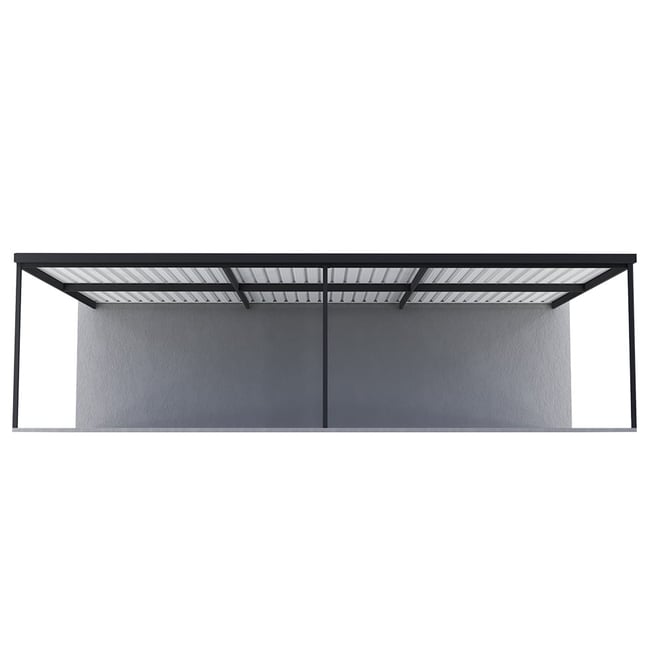 Sanctuary® Patio Kit N1/N2 T4A 5.5 x 9m Gun Metal Grey / Off White