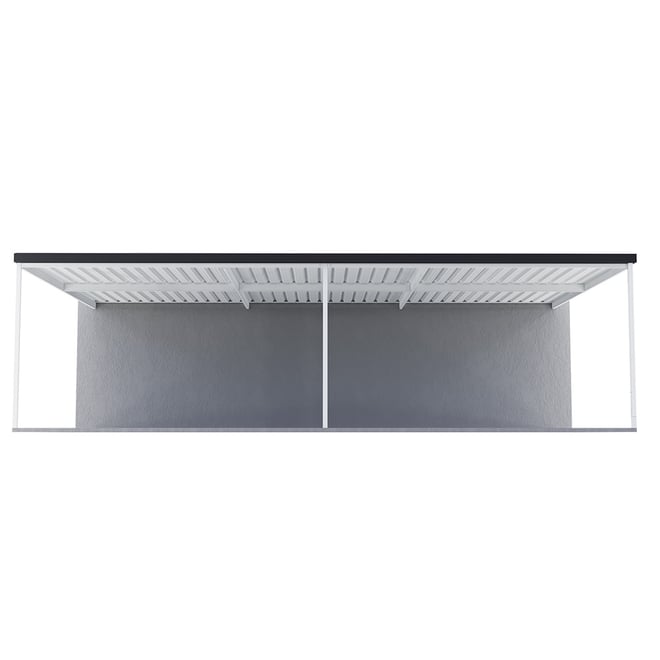 Sanctuary® Patio Kit N1/N2 T4A 5.5 x 9m Thredbo White / Gun Metal Grey