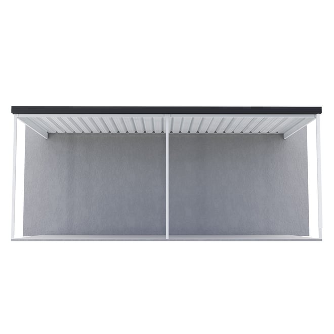 Sanctuary® Patio Kit N3 T1A 3 x 5.95m Thredbo White / Gun Metal Grey