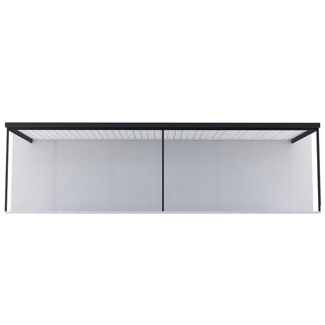 Sanctuary® Patio Kit N3 T1A 3 x 9m Gun Metal Grey / Off White