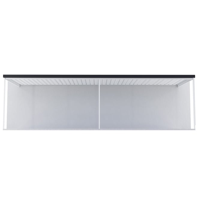 Sanctuary® Patio Kit N3 T1A 3 x 9m Thredbo White / Gun Metal Grey