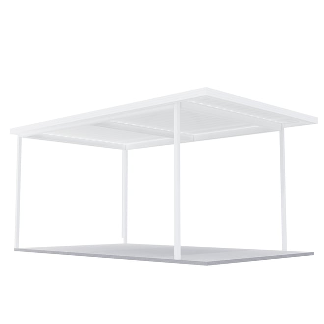 Sanctuary® Patio Kit N3 T3F 3.35 x 5.5m Thredbo White / Snowdrift