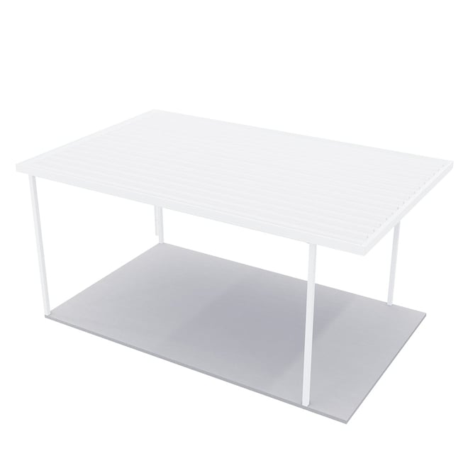 Sanctuary® Patio Kit N3 T3F 3.35 x 5.5m Thredbo White / Snowdrift