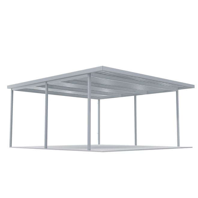 Sanctuary® Patio Kit N3 T3F 5.3 x 5.5m Galvanised