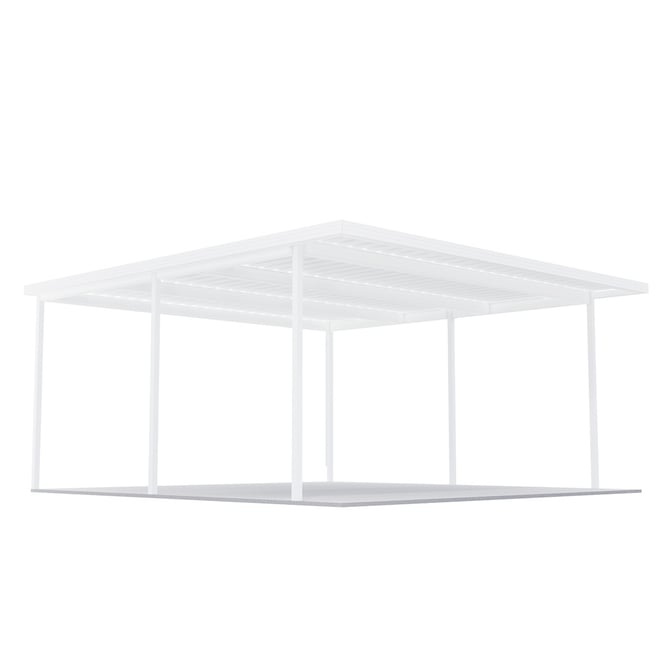 Sanctuary® Patio Kit N3 T3F 5.3 x 5.5m Thredbo White / Snowdrift