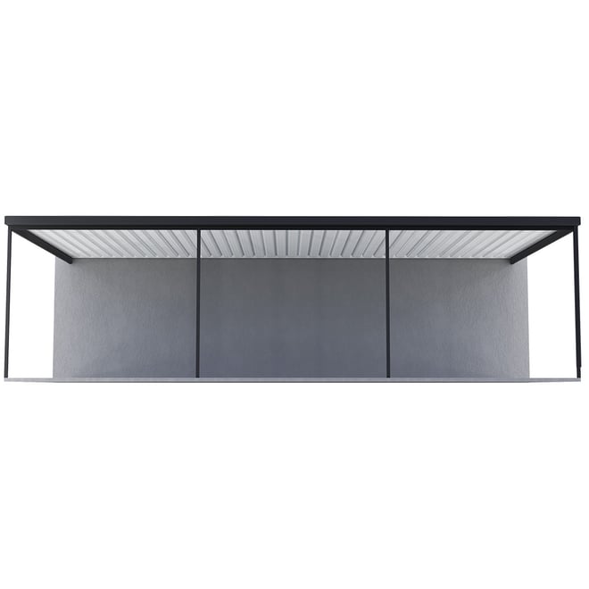 Sanctuary® Patio Kit N3 T4A 4.5 x 9m Gun Metal Grey / Off White