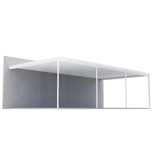 Sanctuary® Patio Kit N3 T4A 4.5 x 9m Thredbo White / Snowdrift