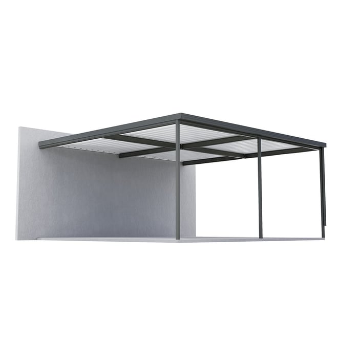 Sanctuary® Patio Kit N3 T4A 5.5 x 5.95m Slate Grey / Off White