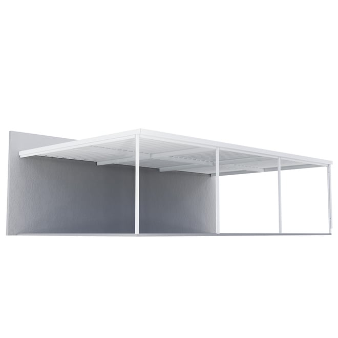 Sanctuary® Patio Kit N3 T4A 5.5 x 9m Thredbo White / Snowdrift