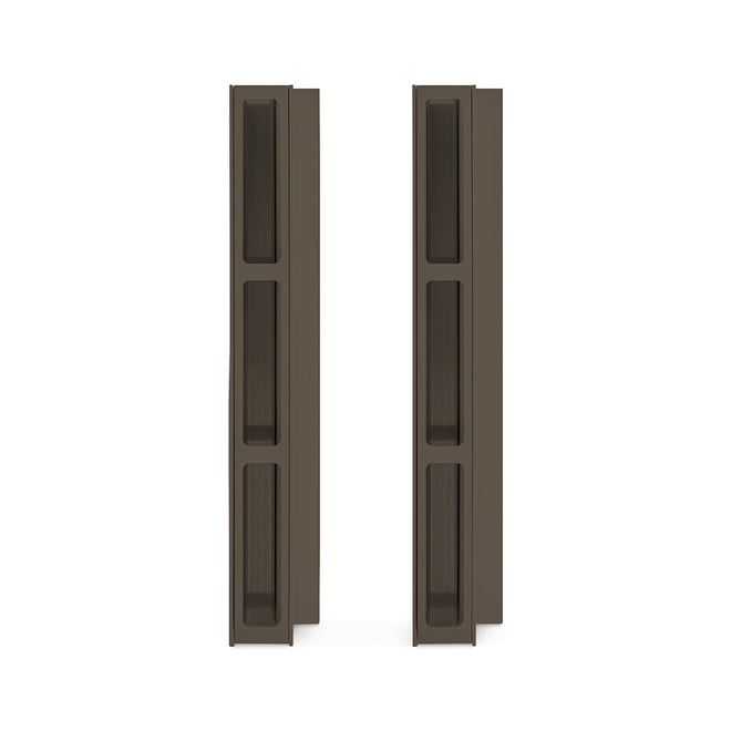 Ezi-Slat Frame Kit Suit 75mm Blades 9mm Spacing Banyan Brown 5000mm