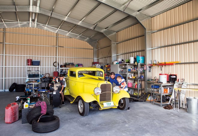 Garages Storage Shed Gable Rural Industrial 34