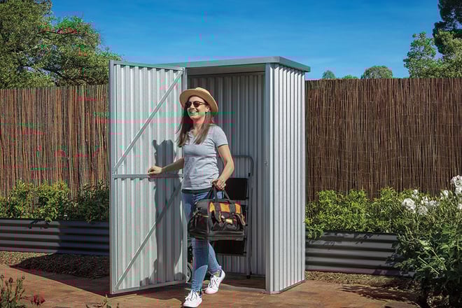 Garden Sheds Storage Shed Handi Saver Hinged 03