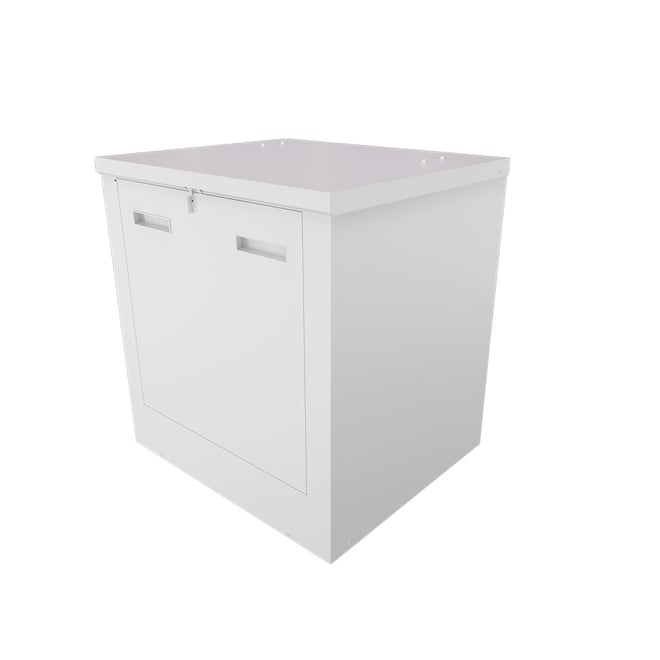 Acoustic Box Free Standing Unit 1350W x 1100D x 1345mm H Off White