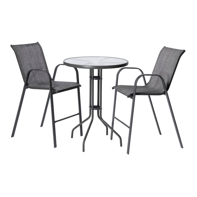 Steel Sanctuary 3 Piece Bar Setting