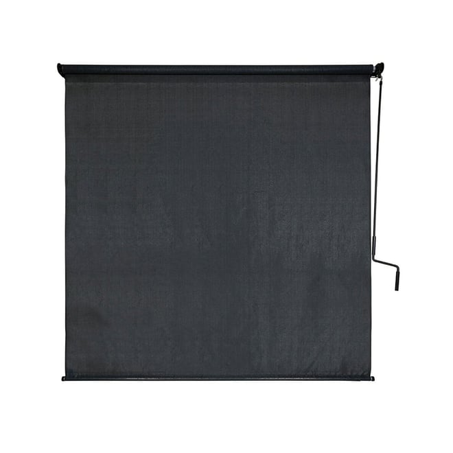 Coolaroo Outdoor Blind Crank Handle Graphite 2.1m x 2.1m