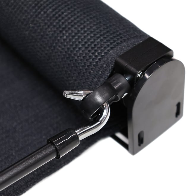 Coolaroo Outdoor Blind Crank Handle Graphite 2.4m x 2.1m