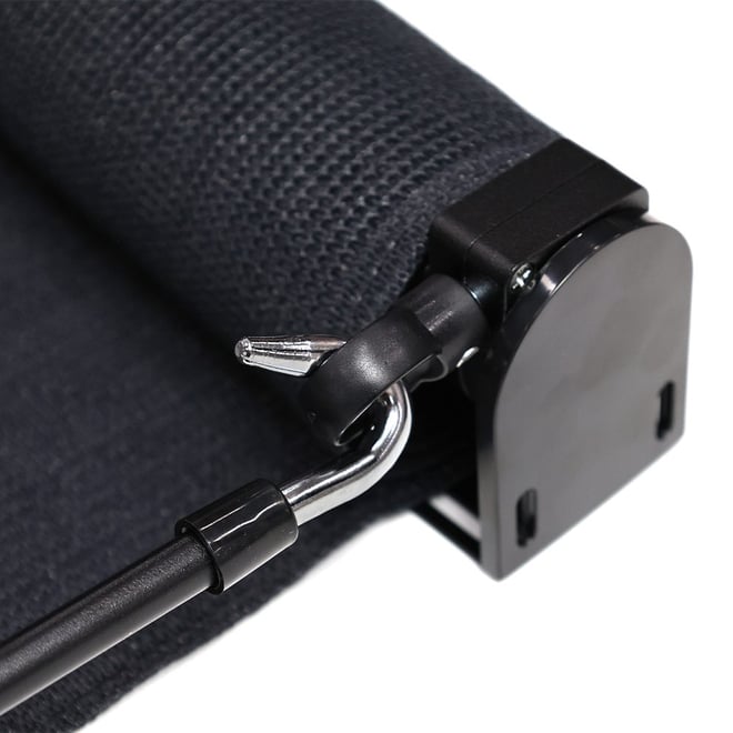 Coolaroo Outdoor Blind Crank Handle Graphite 2.1m x 2.4m