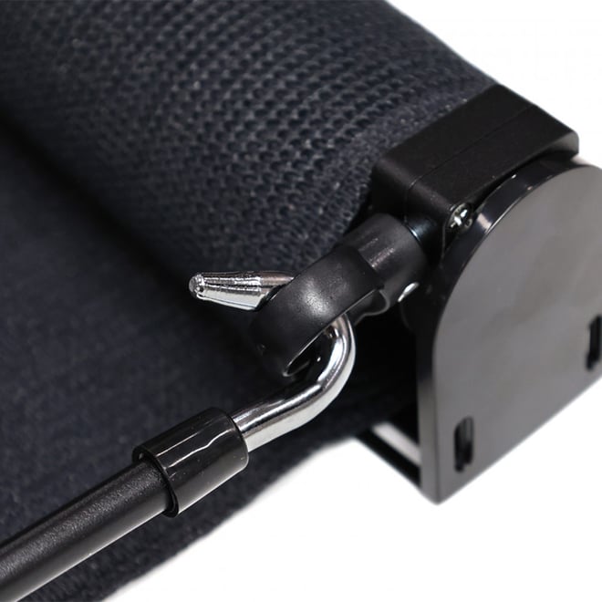 Coolaroo Outdoor Blind Crank Handle Graphite 2.4m x 2.4m
