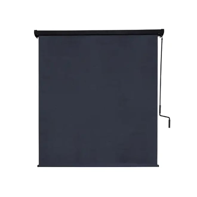 Coolaroo Patio Outdoor Blind Graphite 2.1m x 2.7m
