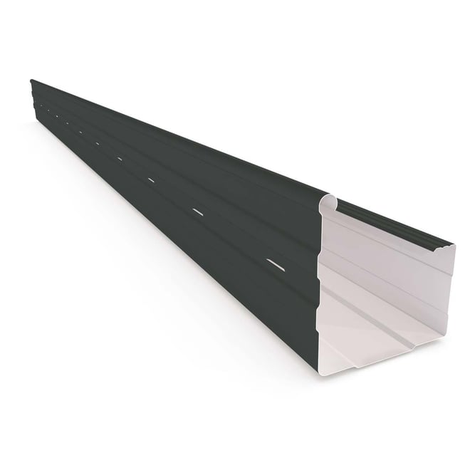 C-Square Gutter Gun Metal Grey