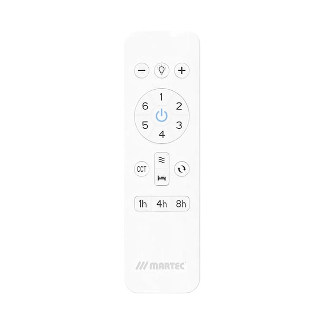 Hampton DC 1320mm Smart Ceiling Fan With WIFI Remote Control + LED light Matt Black