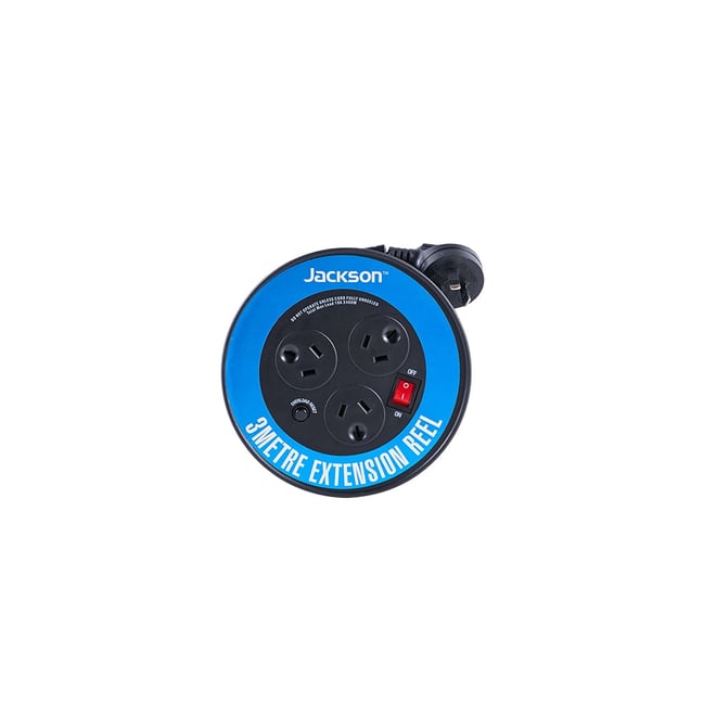 Jackson 3m Extension Reel - Black
