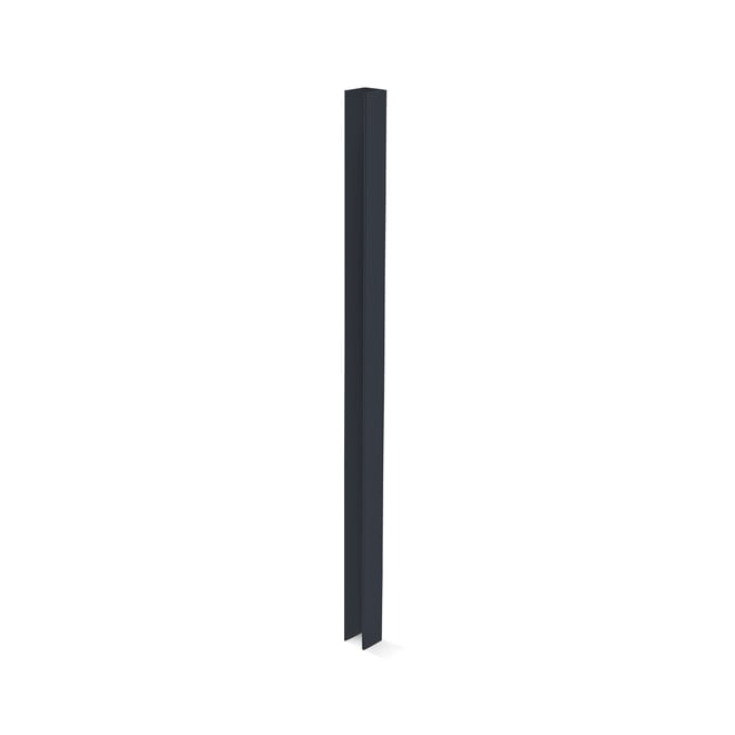 Ezi-Slat U-Channel 30x29mm Dark Stone 2400mm