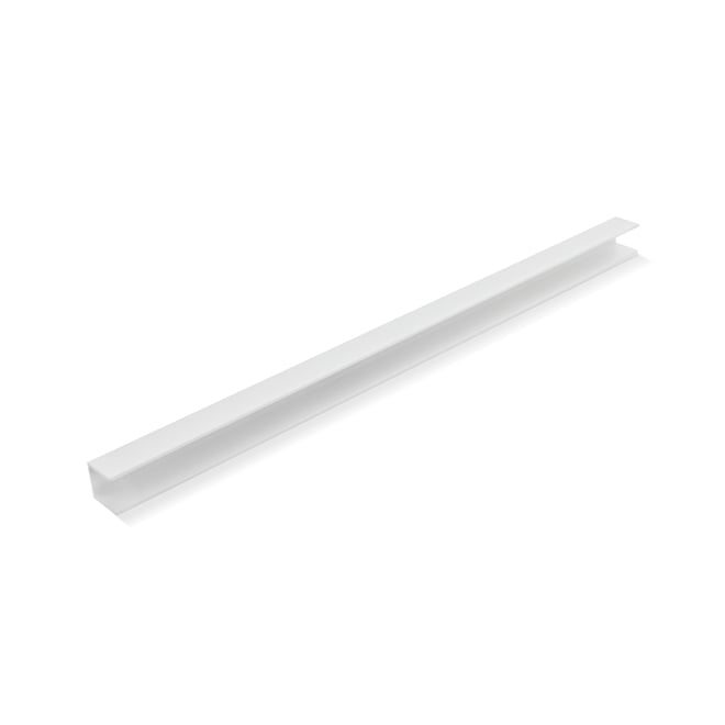 Ezi-Slat U-Channel 30x29mm White 2400mm