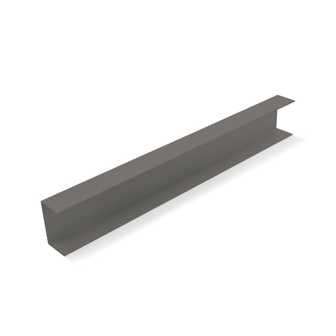 Ezi-Slat U-Channel Louvred 55x32mm Primrose 5000mm