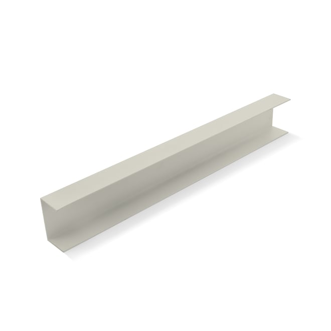 Ezi-Slat U-Channel Louvred 55x32mm Off White 5000mm