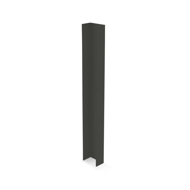 Ezi-Slat U-Channel Louvred 55x32mm Slate Grey 5000mm