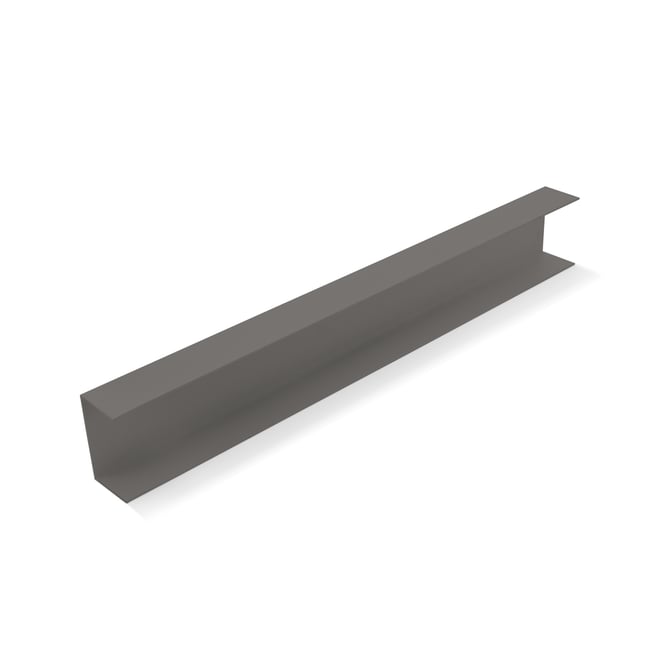 Ezi-Slat U-Channel Louvred 55x32mm Cobblestone 2400mm