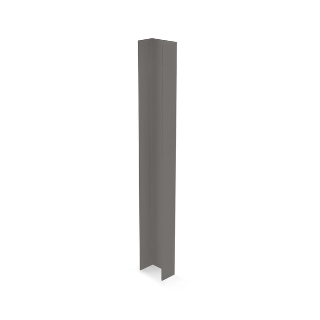 Ezi-Slat U-Channel Louvred 55x32mm Cobblestone 5000mm