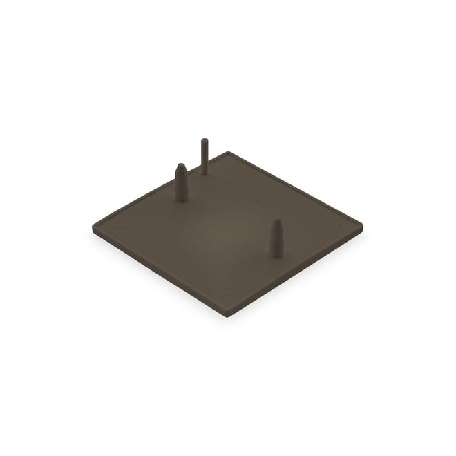 Ezi-Slat Heavy Duty Post Cover Suit 65x65mm Post Banyan Brown