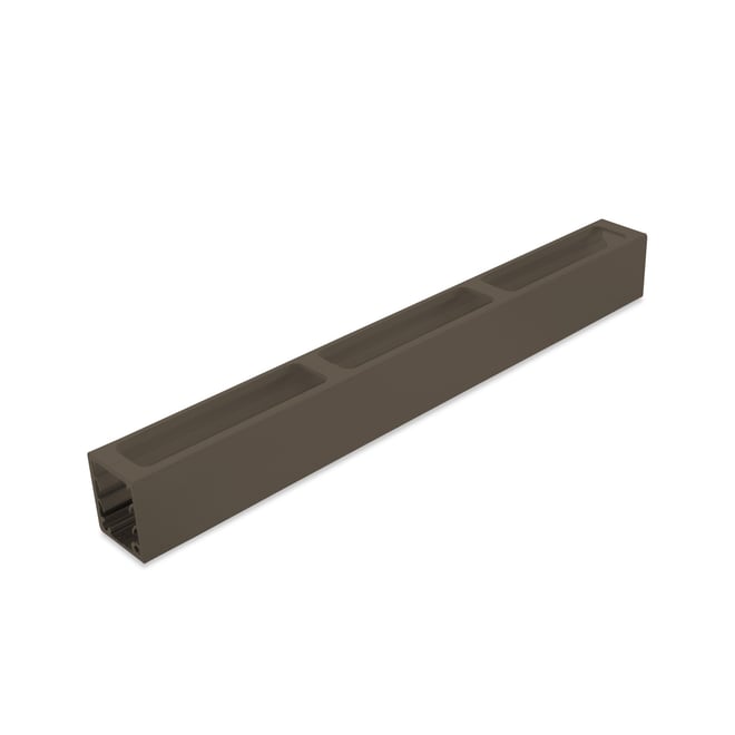 Ezi-Slat Frame Suit 75mm Blades 9mm Spacing Banyan Brown 2400mm