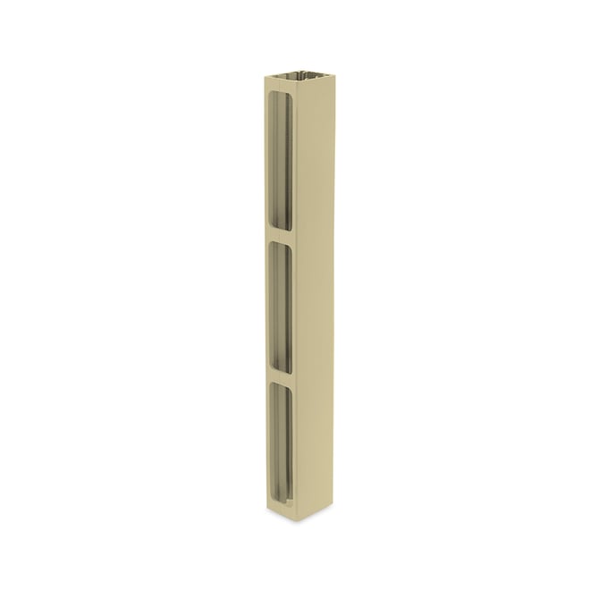 Ezi-Slat Frame Suit 75mm Blades 9mm Spacing Primrose 2400mm