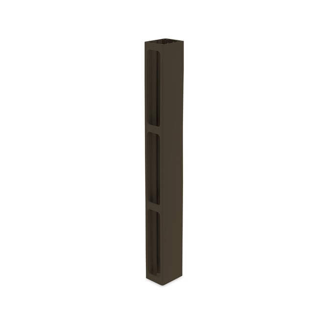 Ezi-Slat Frame Suit 75mm Blades 20mm Spacing Ironbark 2400mm