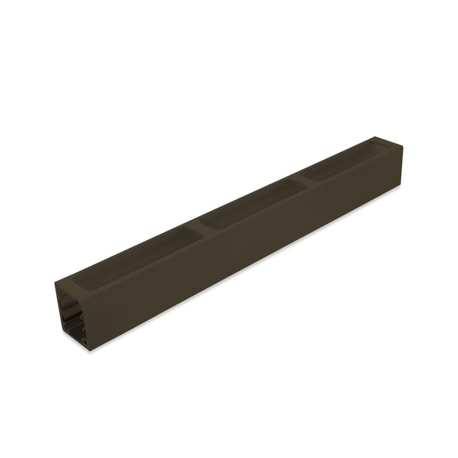 Ezi-Slat Frame Suit 75mm Blades 20mm Spacing Ironbark 2400mm