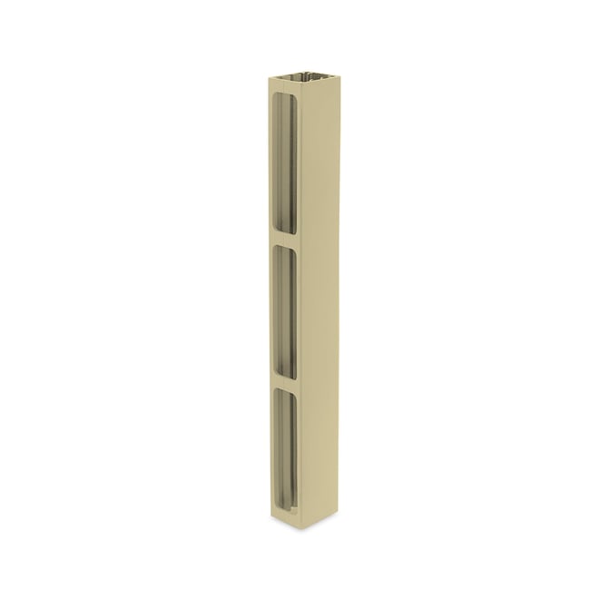 Ezi-Slat Frame Suit 75mm Blades 20mm Spacing Primrose 2400mm